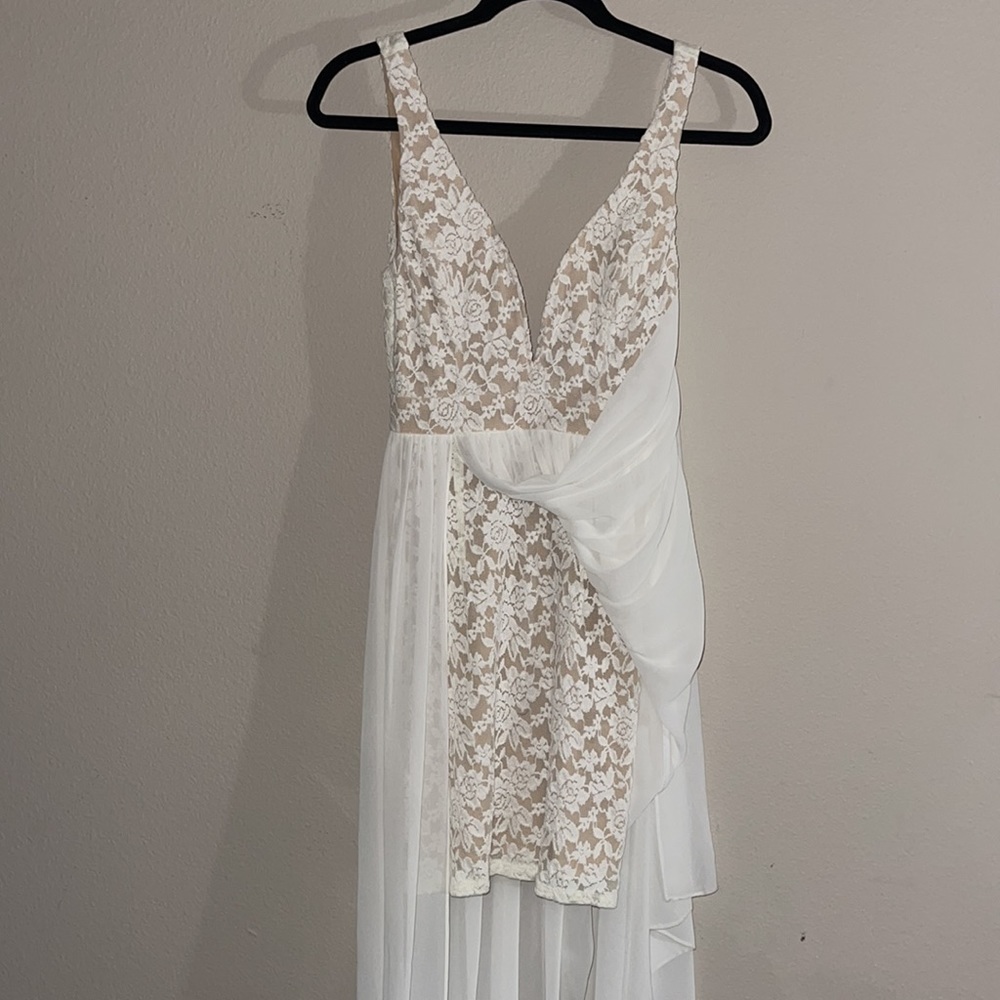 LULU’S Make Way for Wonderful Off White Lace Maxi Dress - Picture 5 of 16